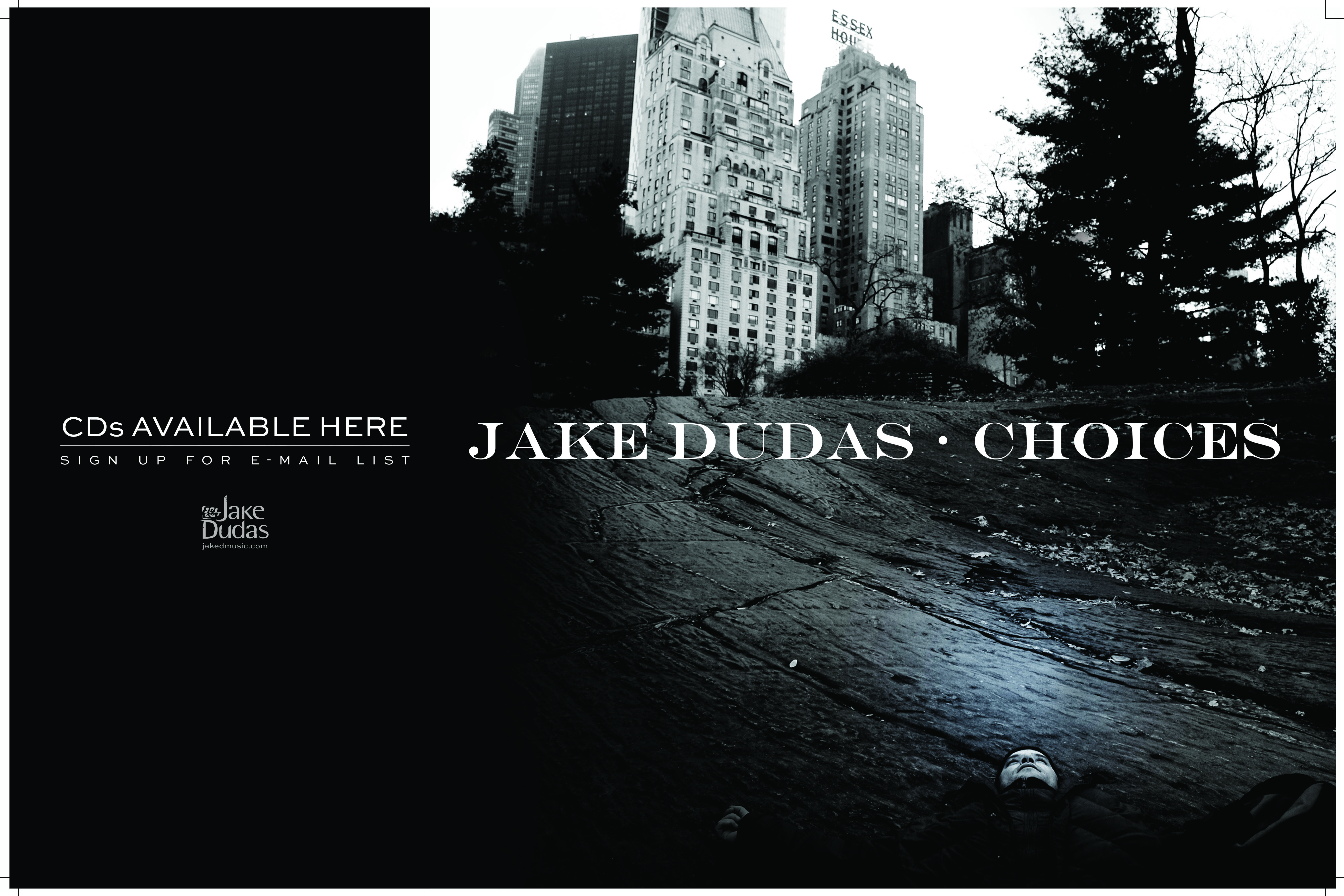 singer songwriter toronto muskoka ottawa niagara new york city guitar Jake Dudas Music