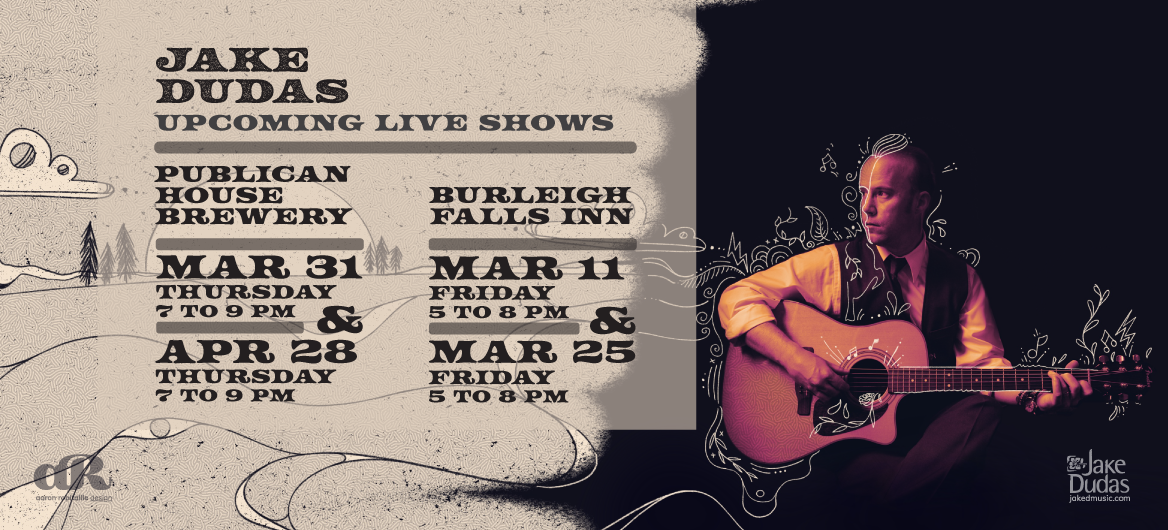 March shows – Burleigh Falls Inn – Publican House